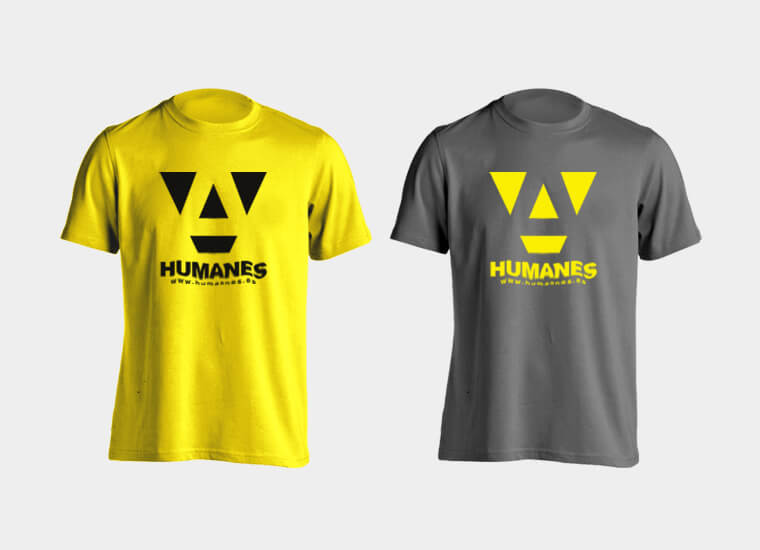 proceso camisetas humanes